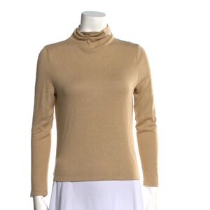 Oak and Fort Turtleneck Tan
